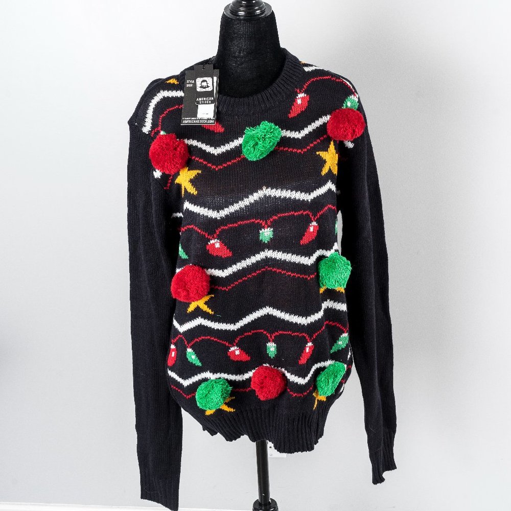 NWT 🎄American stitch funny Christmas sweater - L